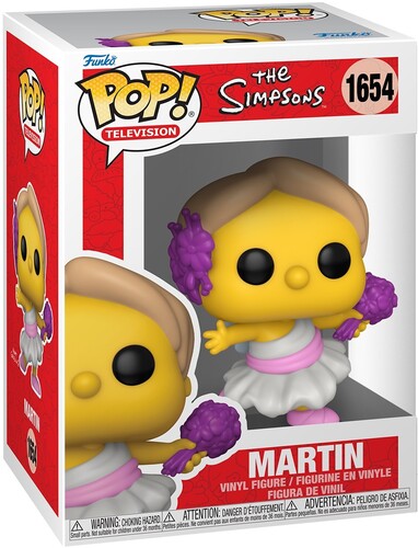 The Simpsons Martin 1654 Funko Pop! Vinyl Figure cartoon