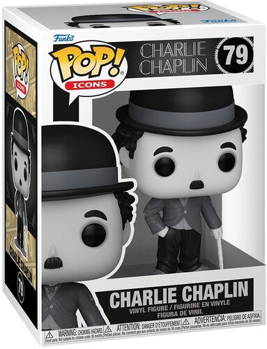 Icons Charlie Chaplin 79 Funko Pop! Vinyl Figure