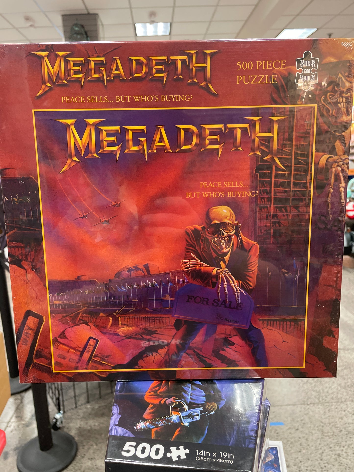 Megadeth - Peace Sells… But Who’s Buying Album Cover 500 Piece Puzzle