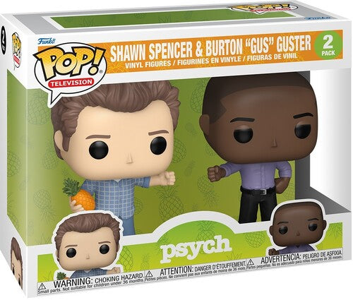 Psych Shawn Spencer & Burton Gus Guster 2-Pack Funko Pop! Vinyl Figure television