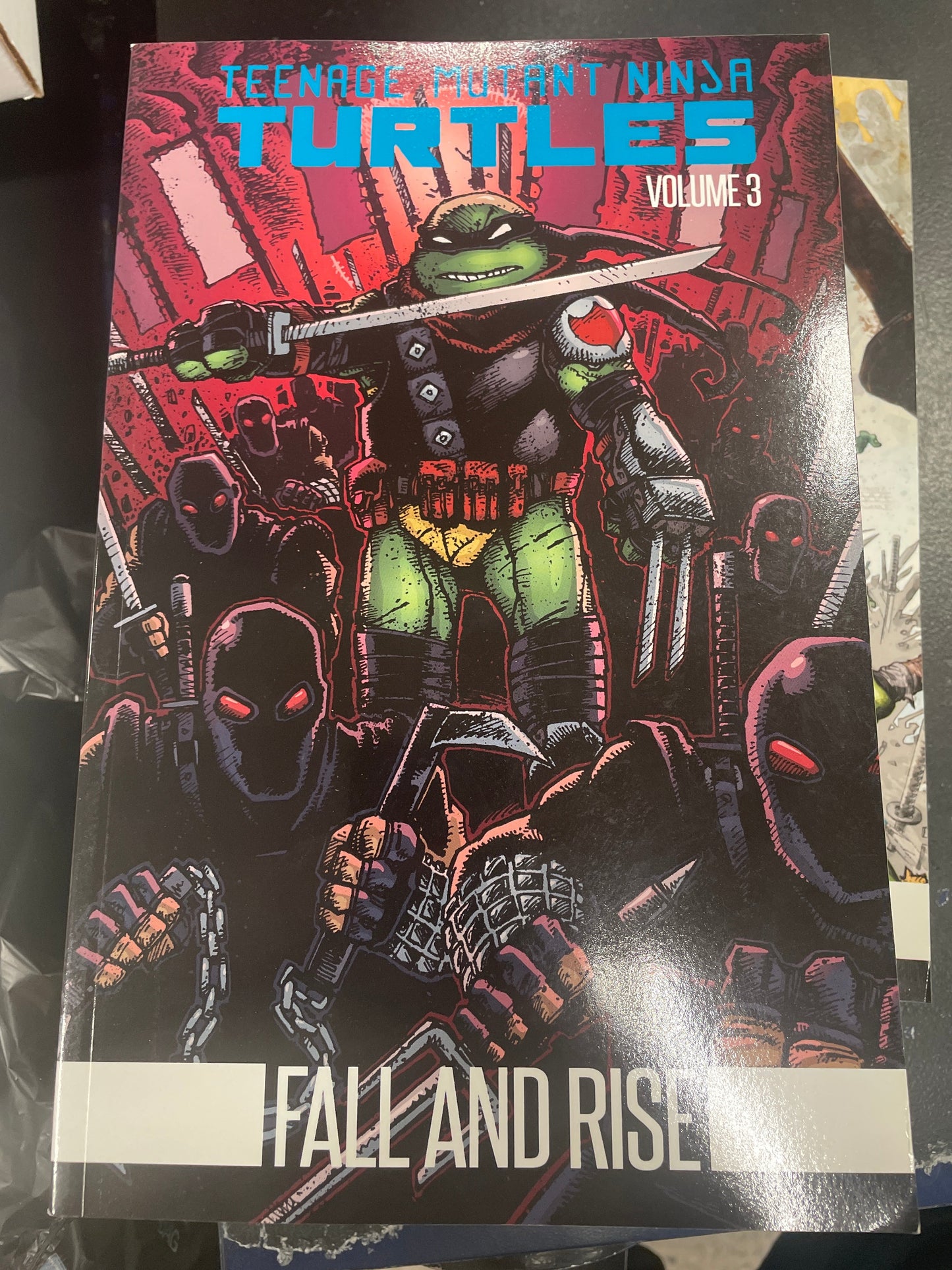 TMNT Fall and Rise vol 3 teenage mutant ninja turtles Graphic Novel
