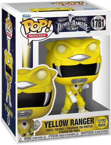 Mighty Morphin Power Rangers: The Movie- Yellow Ranger # 1777 Funko Pop! Vinyl Figure Television