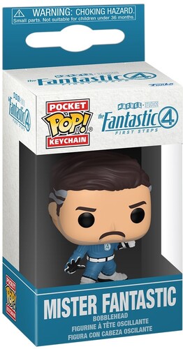 Fantastic Four Mr Reed Richards keychain Funko Pop! Vinyl Figure