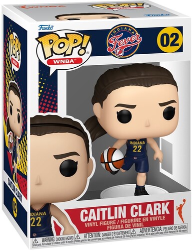 WNBA Caitlin Clark 02 Funko Pop! Vinyl Figure Sports