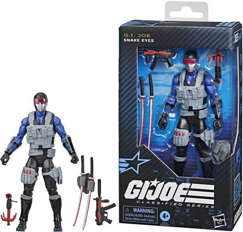 Figurine GI Joe / Snake Eyes – Hasbro 1989, Vintage