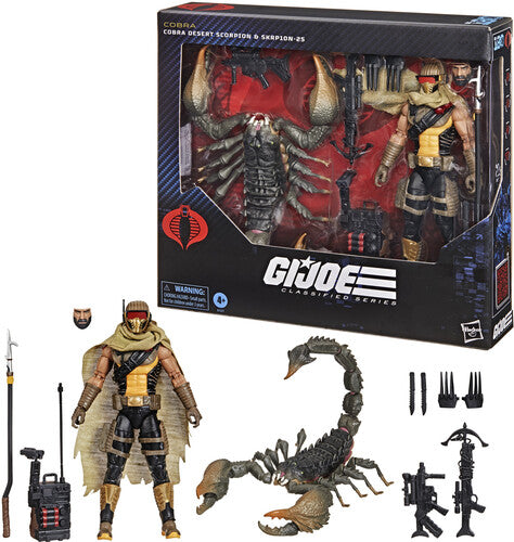 G.I. Joe Classified 180, Cobra Desert Scorpion & SKRP10N-25 Hasbro figure