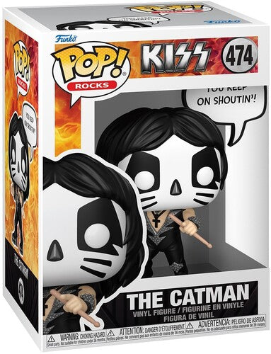 KISS sayings Catman 474 Funko Pop! Vinyl figure rocks