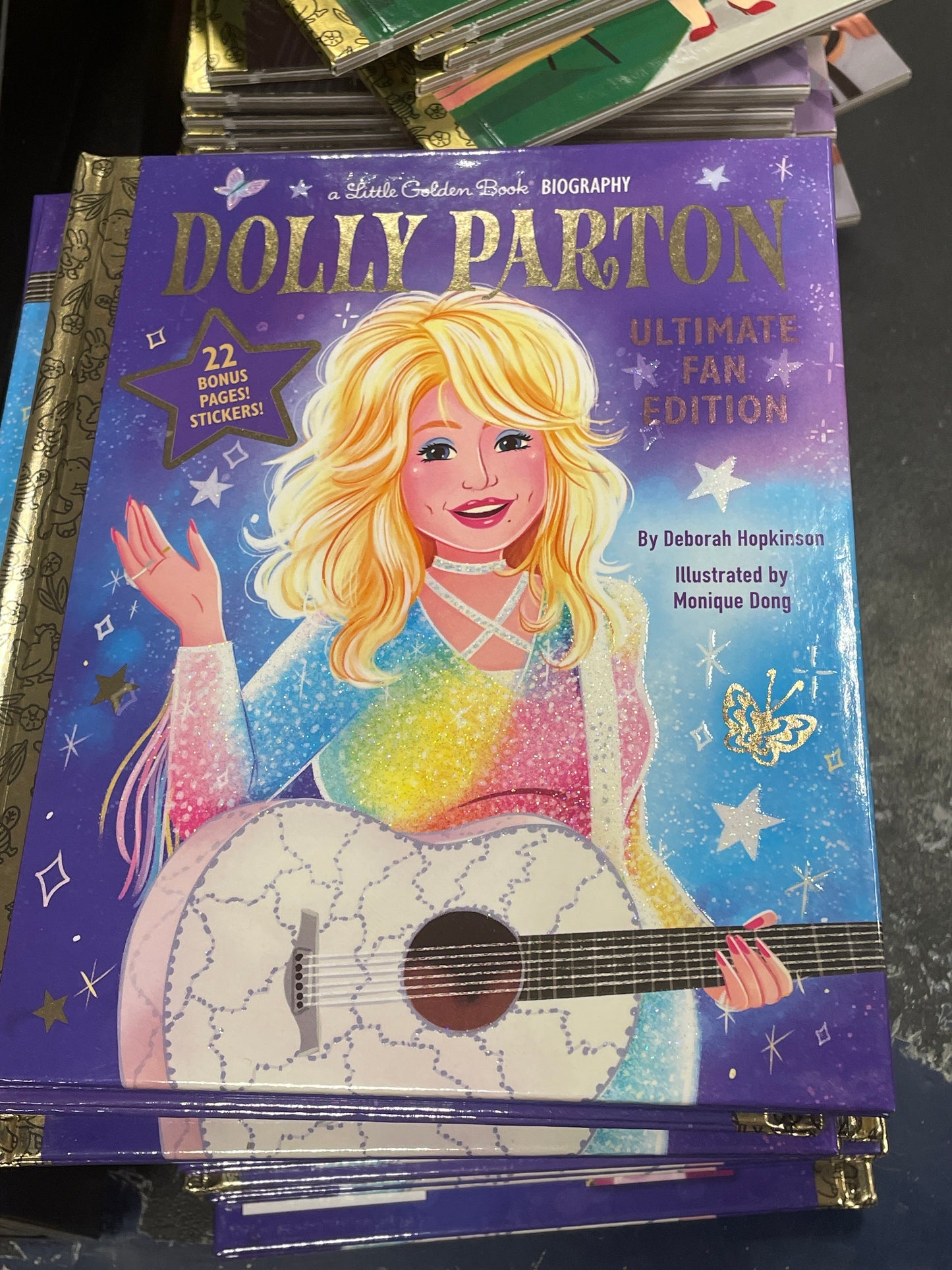 Dolly Parton Ultimate Fan edition little golden book