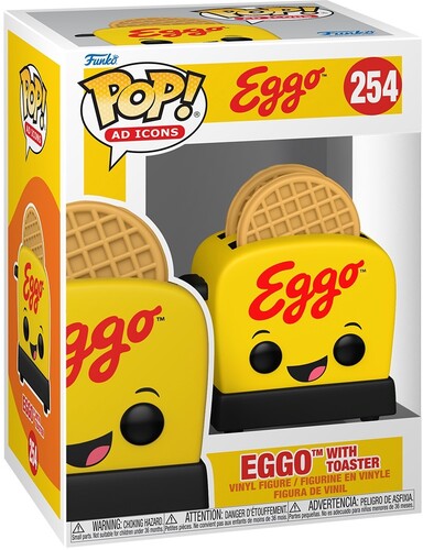 Eggo with Toaster 254 Funko Pop! Vinyl Figure Icons