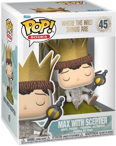Where the Wild Things Are Max 45 Funko pop PLUS vinyl figure Books