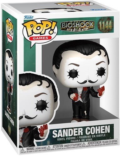 Bioshock Sander Cohen 1144 Funko Pop vinyl figure video games