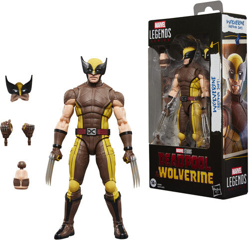 Marvel legends Deadpool wolverine movie Brown suit - Action Figure Hasbro