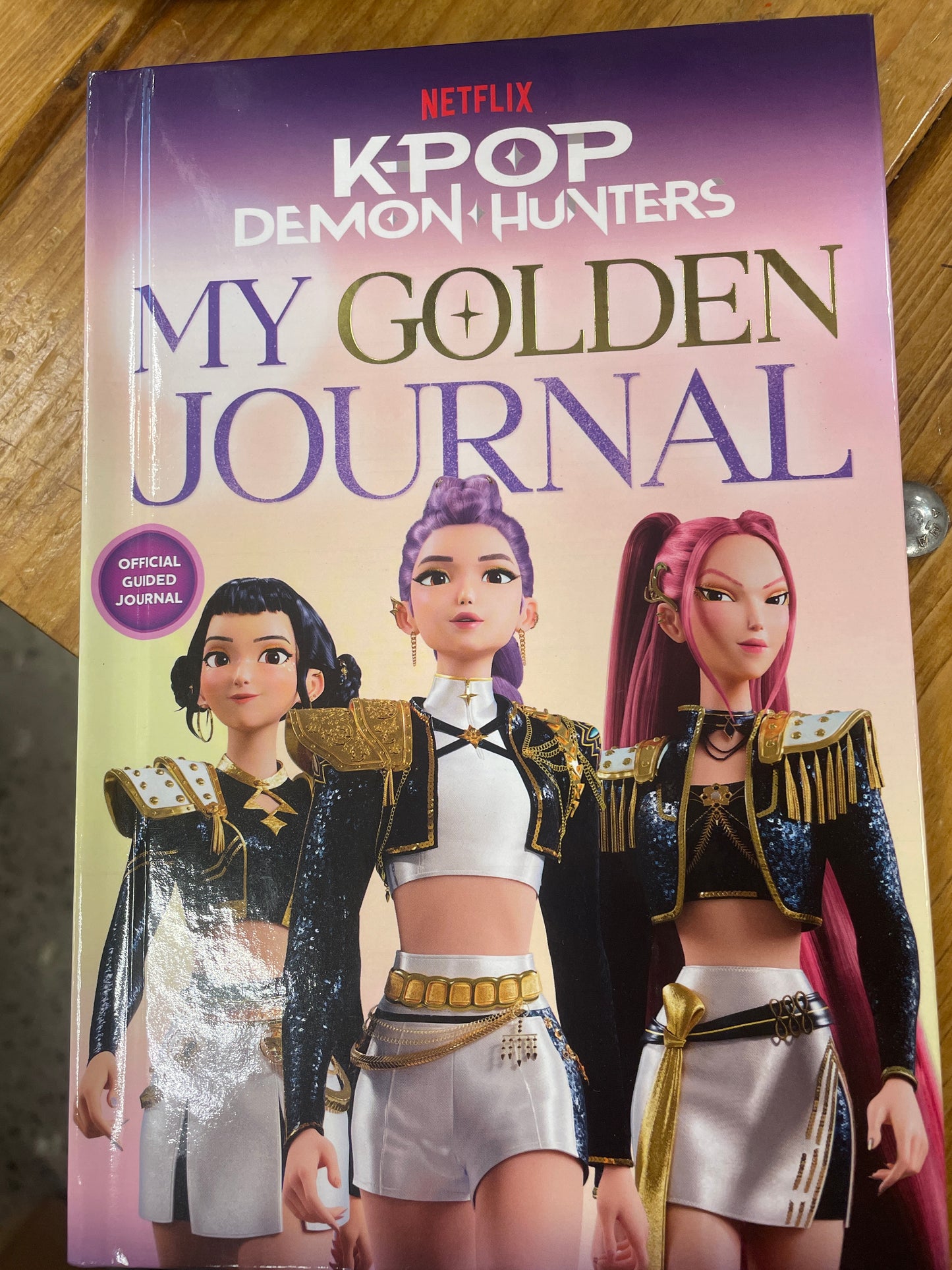K-Pop Demon Hunters-My Golden Journal Book