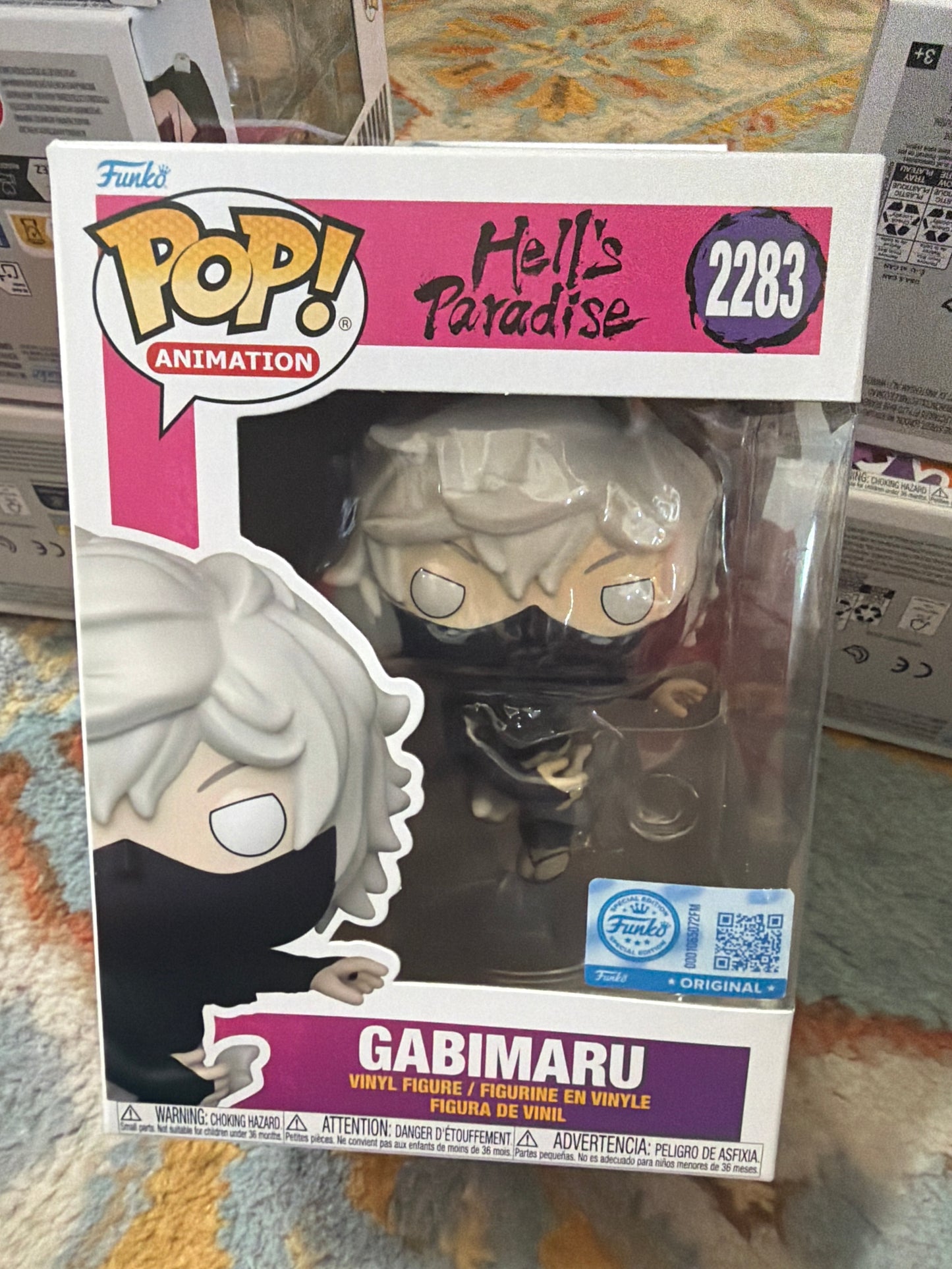 Hells Paradise Gabimaru 2283 exclusive Funko Pop! Vinyl Figure