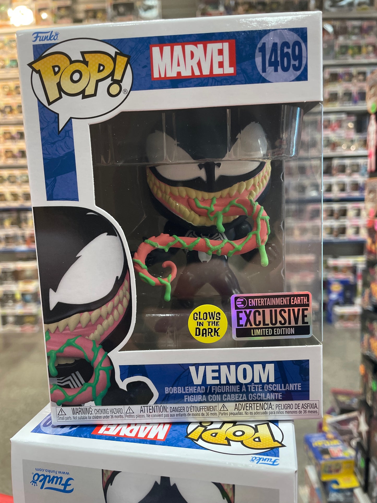Marvel -Venom w/Ooze Exclusive #1469 - Funko Pop Vinyl Figure