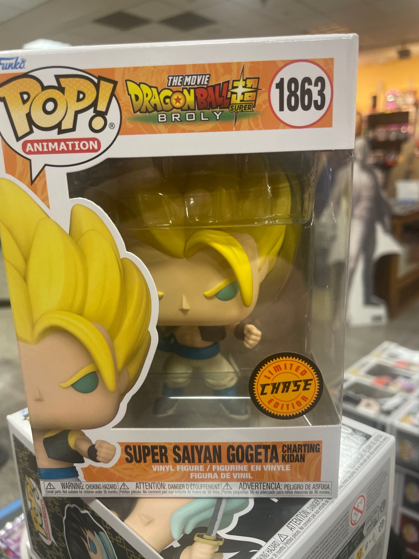 Dragon Ball Super: Broly - Gogeta Funko Pop! Vinyl Figure Anime