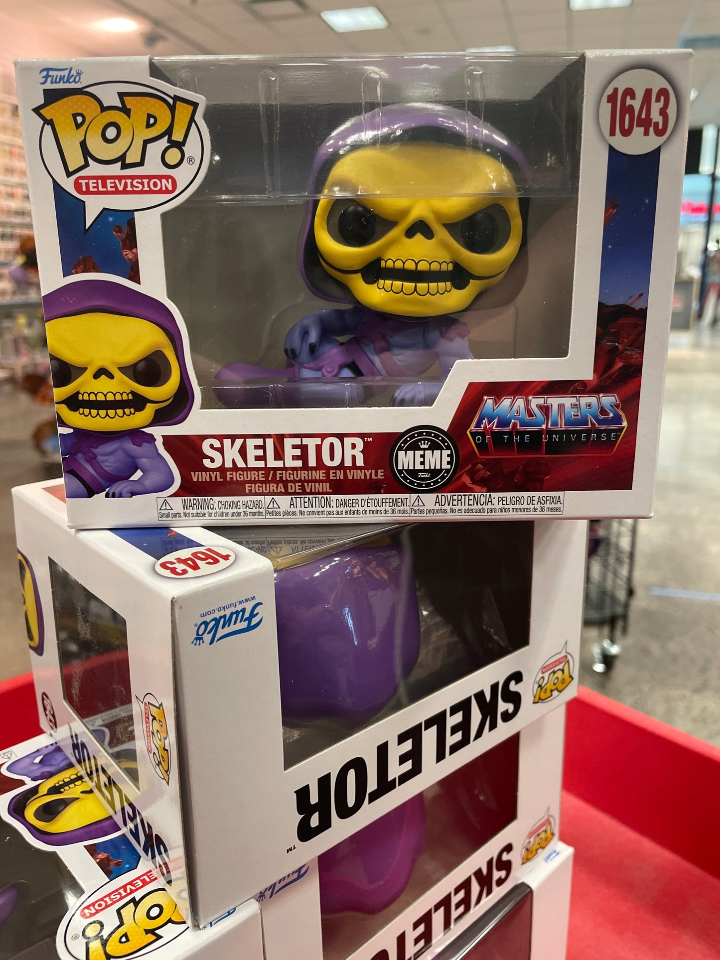 MOTU Skeletor Meme 1643 Funko Pop! Vinyl figure Cartoon