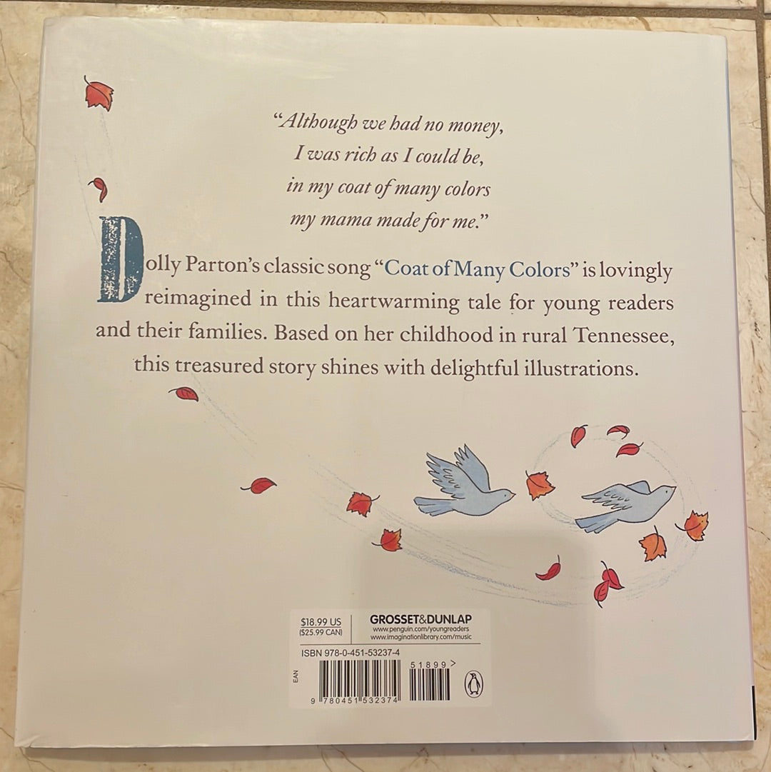 Dolly Parton Coat of Many Colors book