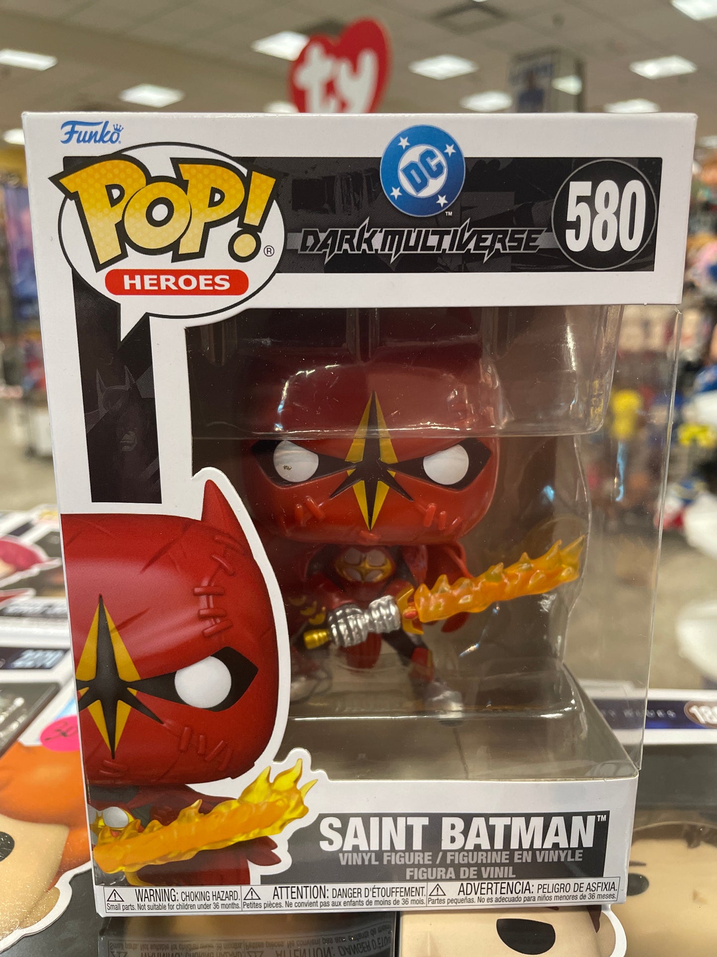 DC Dark Multiverse- Saint Batman 580 Funko Pop! Vinyl Figure