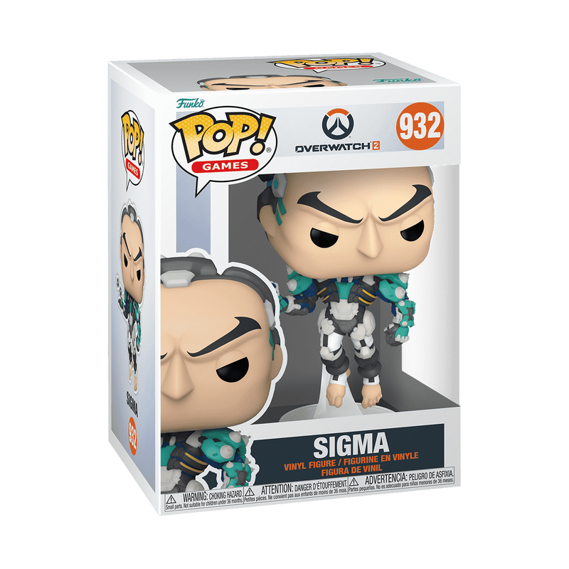 Overwatch 2 - Sigma #932 - Funko Pop! Vinyl Figure (Video Games)