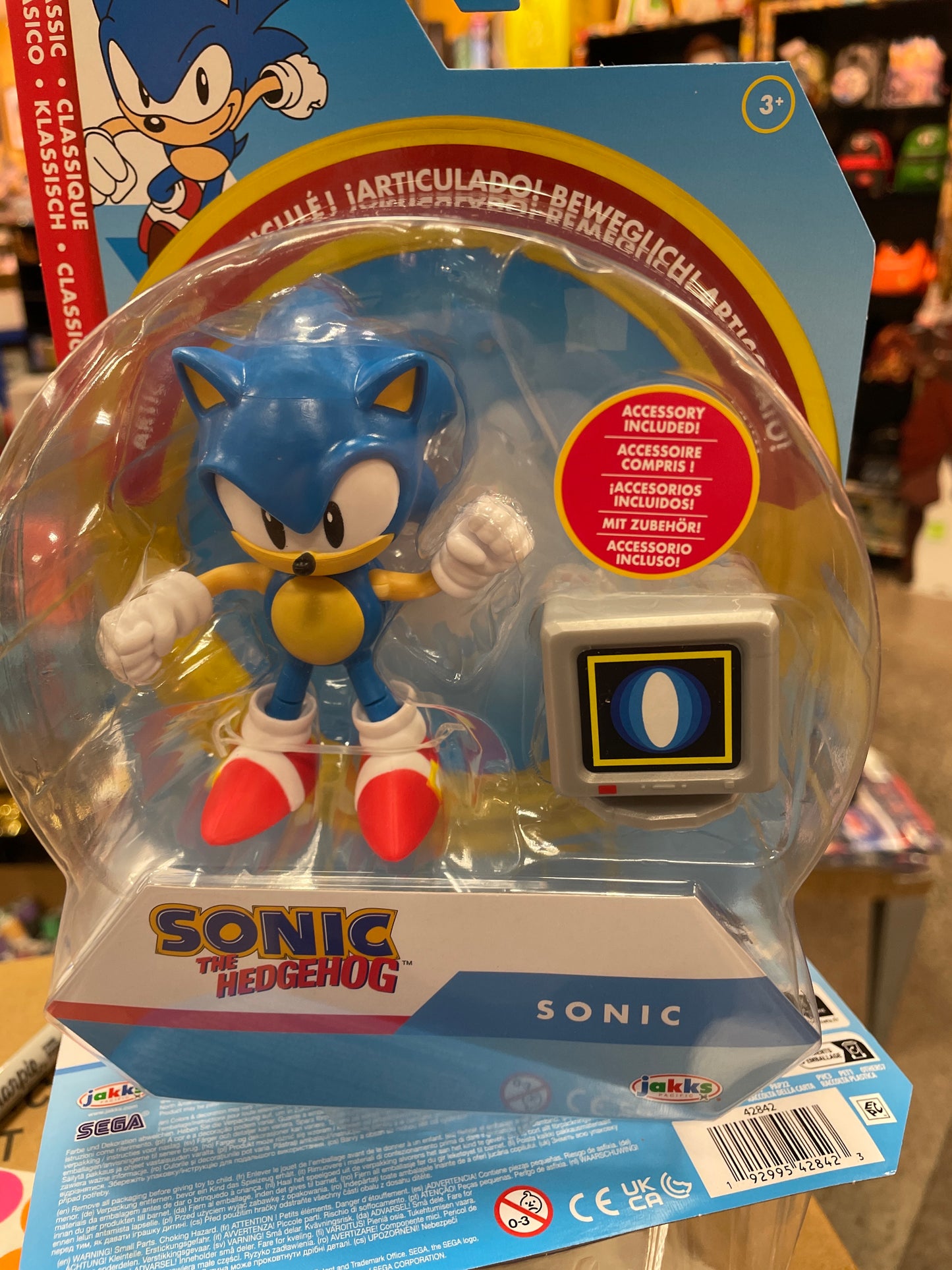 Jakks Sonic the Hedgehog Classic 5 inch