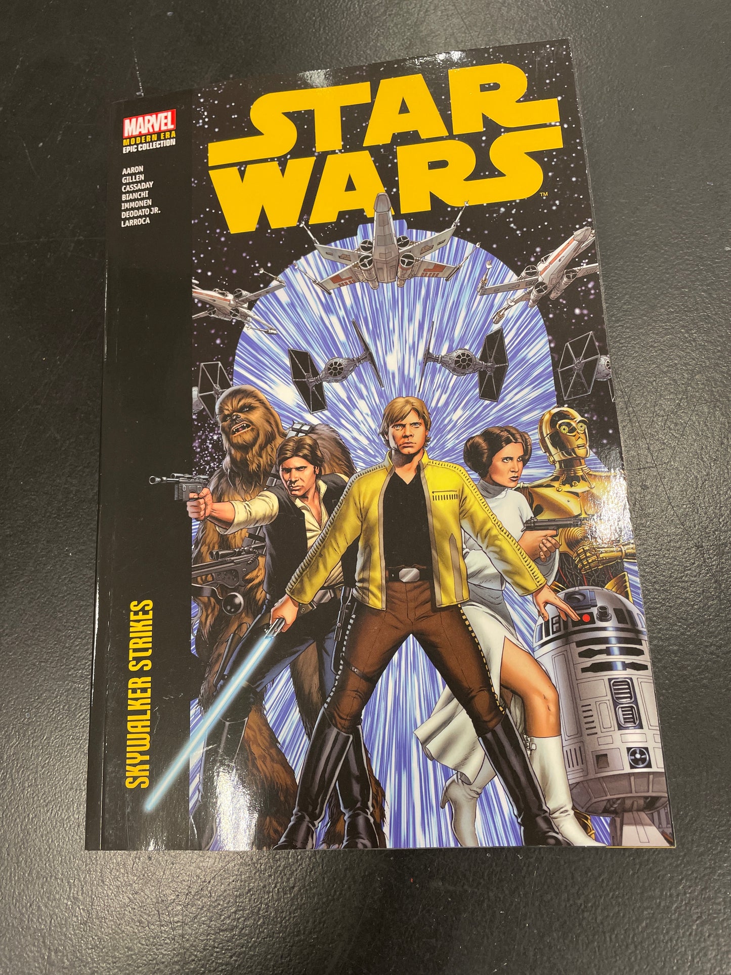 Star Wars Skywalker Strikes Marvel graphic novel