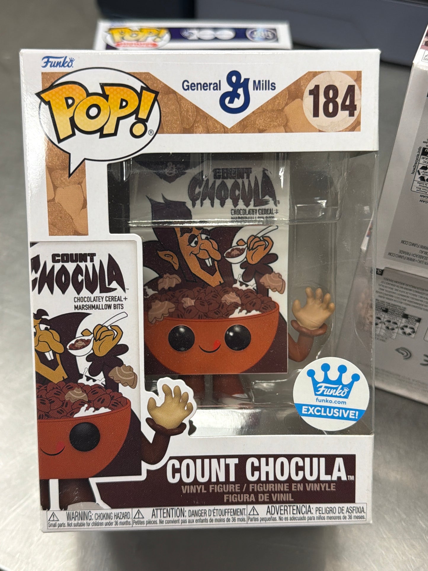General Mills Count Chocula 184 exclusive Funko pop! Vinyl figure