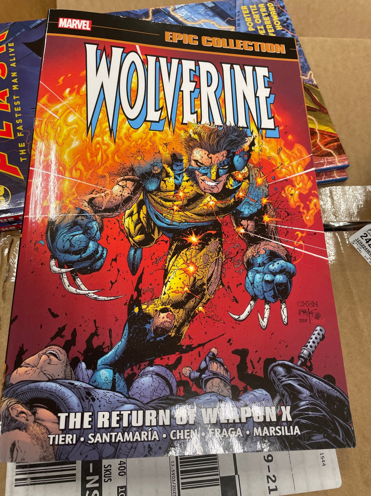 Wolverine the return of weapon x Marvel graphic novel