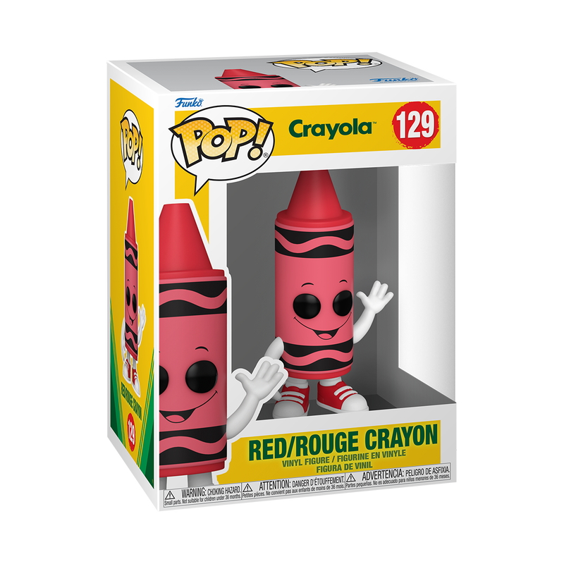 Ad Icons - Crayola Red Crayon #129 - Funko Pop! Vinyl Figure