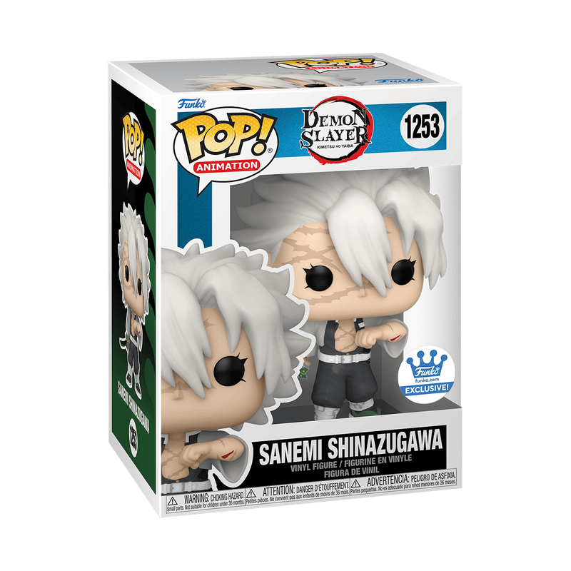 Demon Slayer SANEMI SHINAZUGAWA Exclusive Funko Pop Vinyl Figure Anime