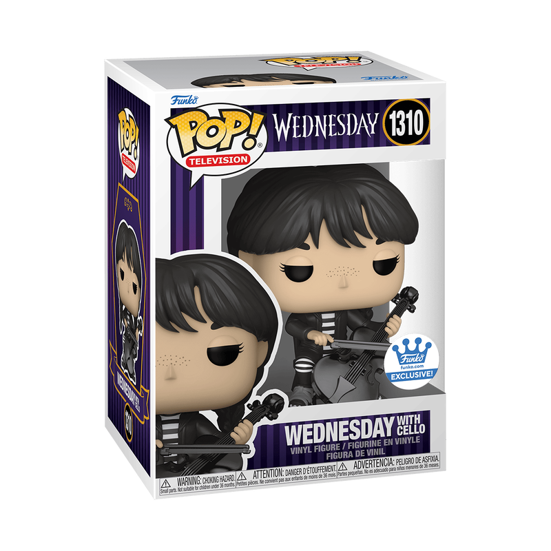 Wednesday with Cello #1310 Exclusive - Funko Pop! Vinyl Figure (television)