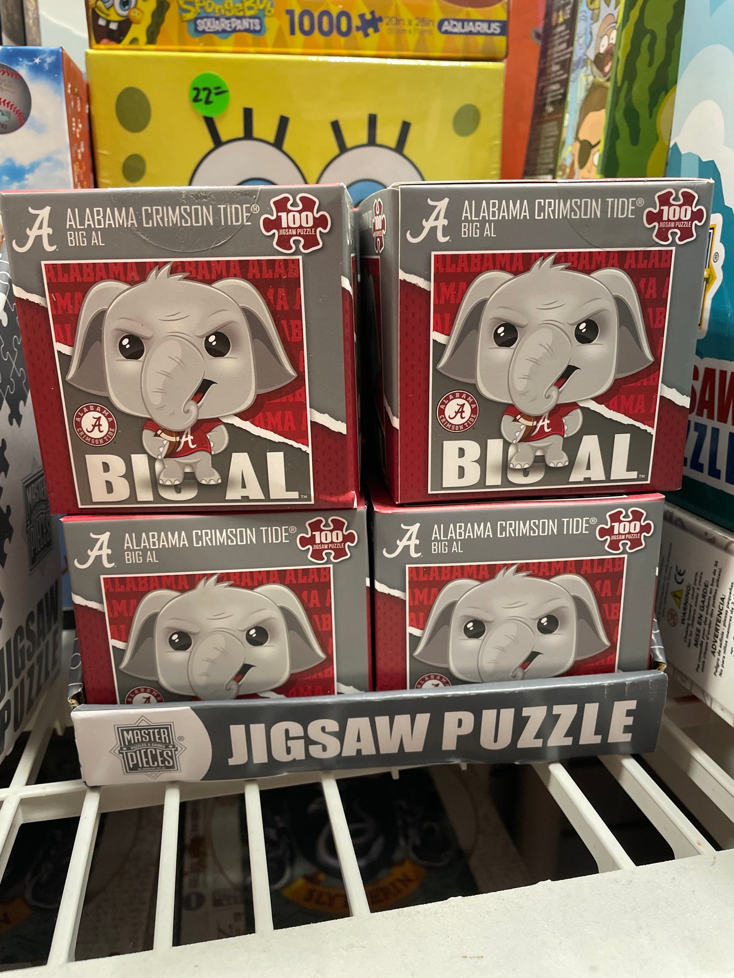 Alabama Crimson Tide Big AL 100 piece puzzle new