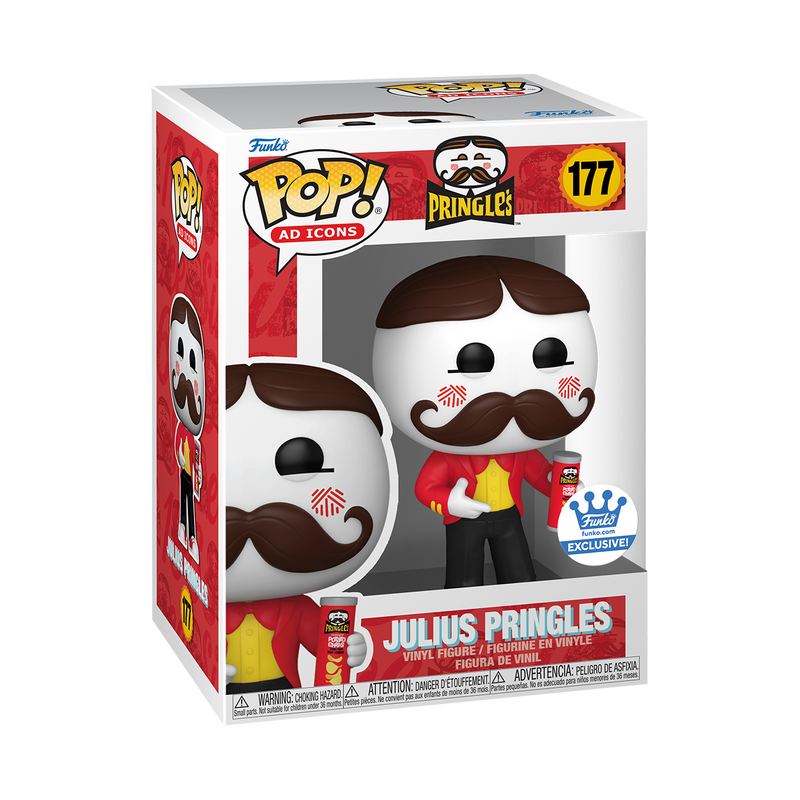 Ad Icons JULIUS PRINGLES Exclusive Funko Pop Vinyl Figure
