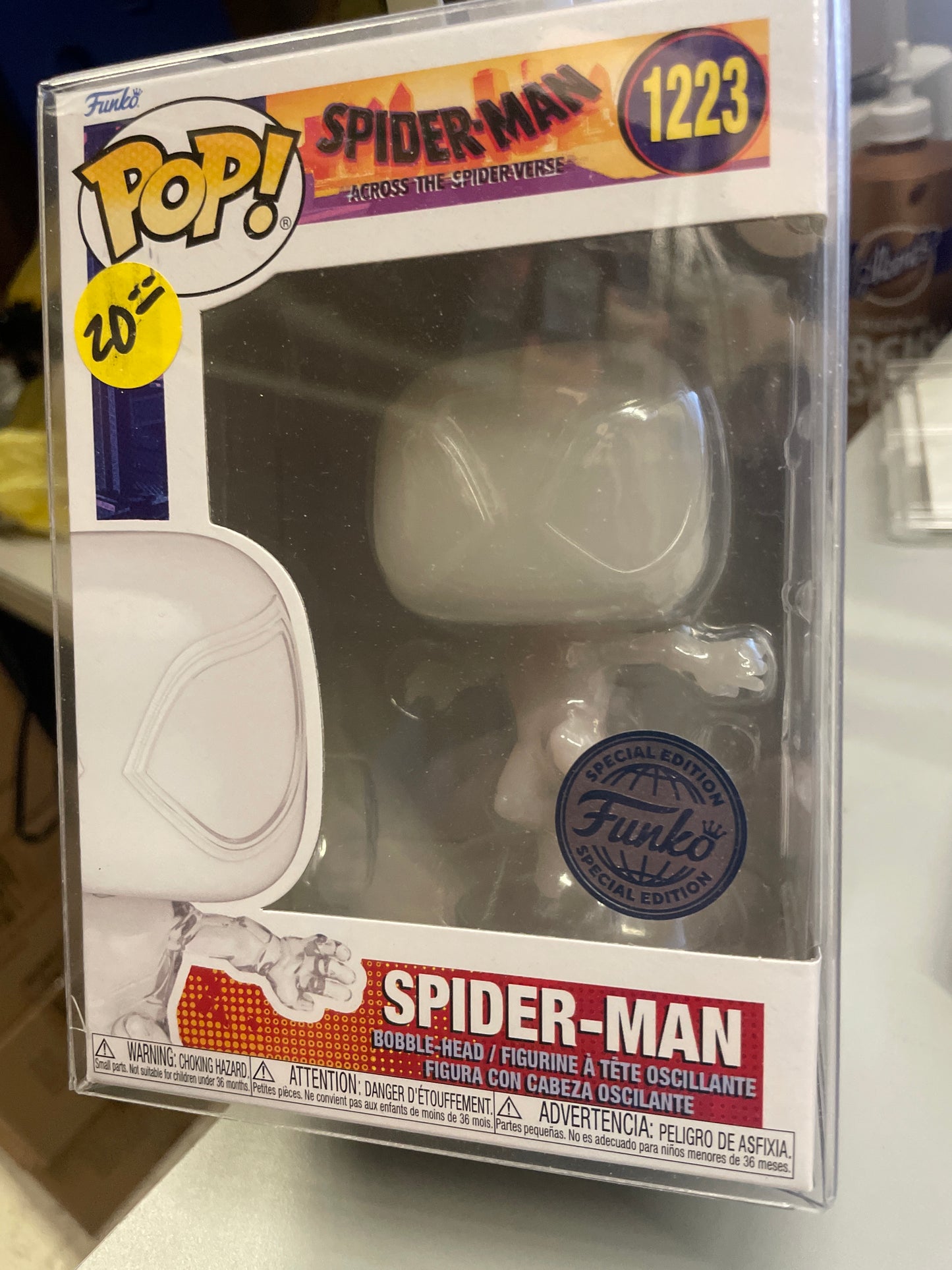Marvel across the spiderverse spiderman 1223 exclusive Funko Pop! Vinyl figure new