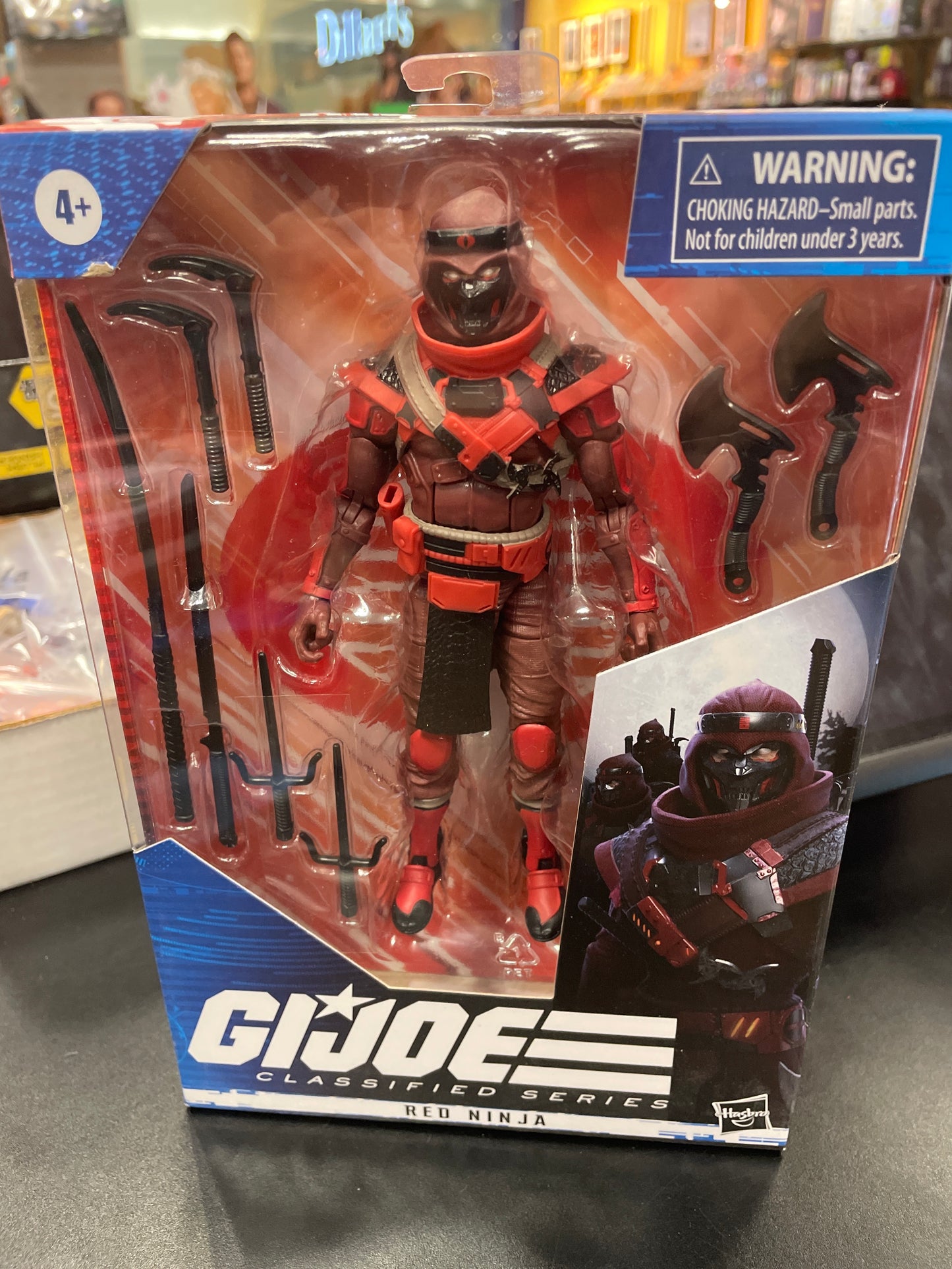 G.I. Joe Classified - red ninja - Action Figure by Hasbro