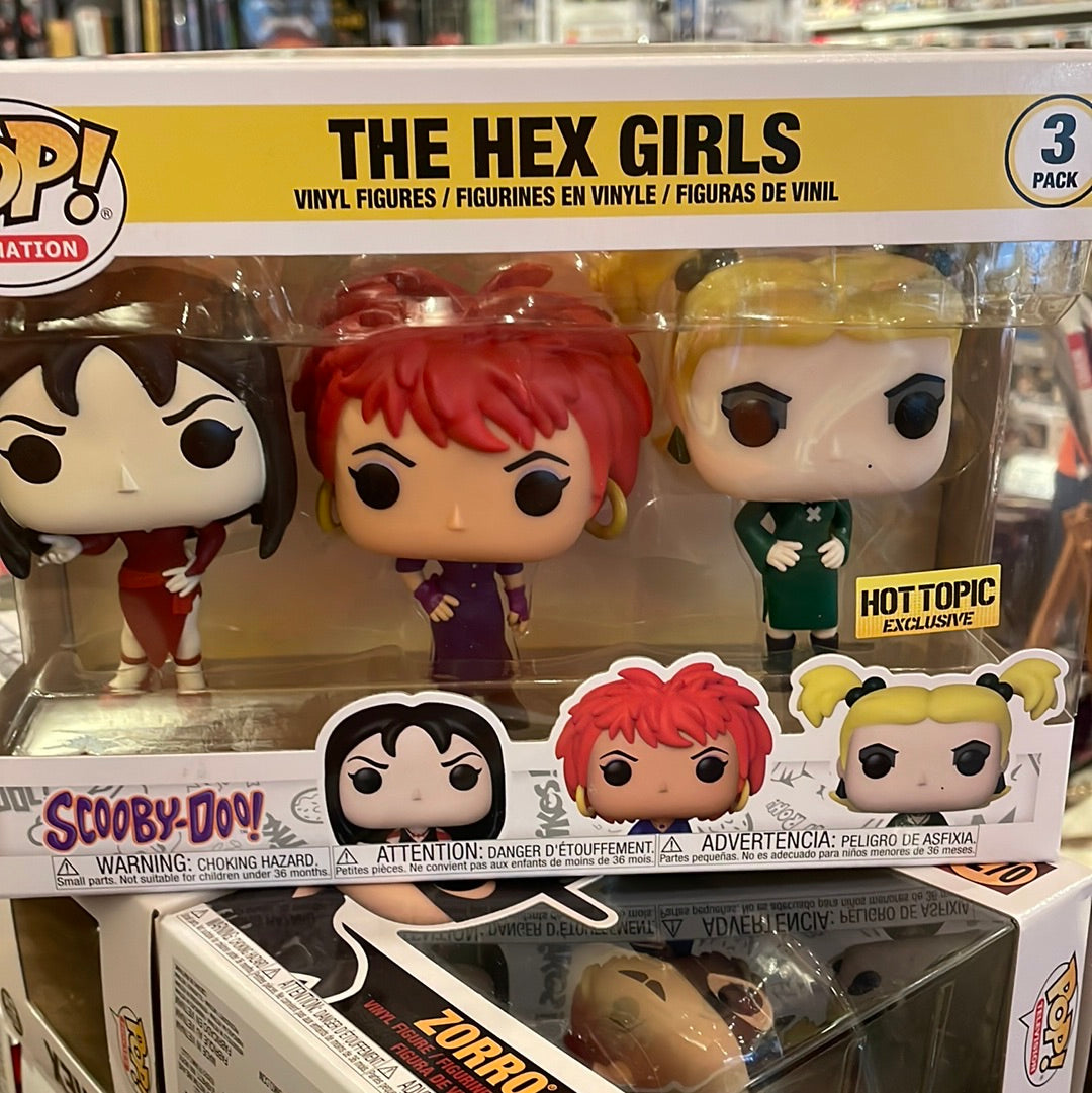 Scooby Doo Hex Girls exclusive 3 pack- Funko Pop! Vinyl Figure (cartoon)