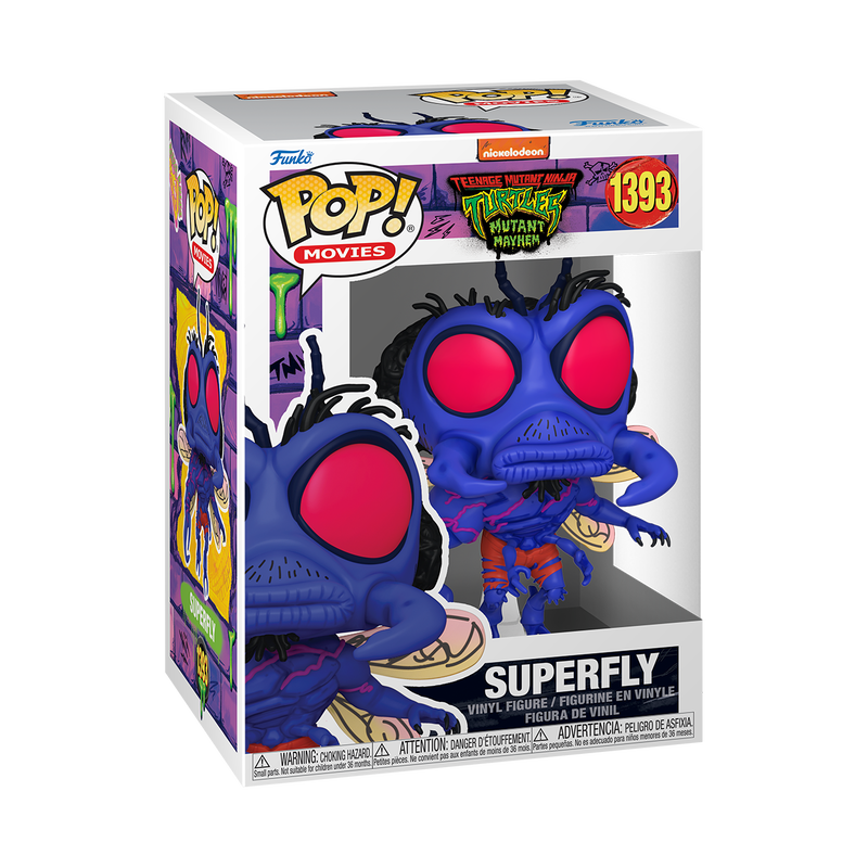 TMNT: Mutant Mayhem - Superfly #1393 - Funko Pop Vinyl Figure (Cartoon)