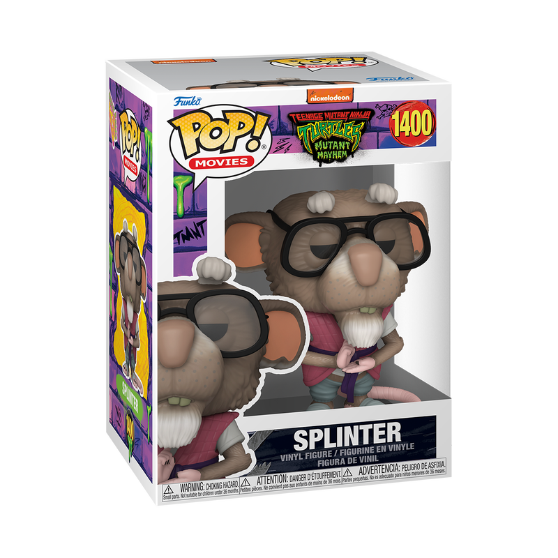 TMNT: Mutant Mayhem - Splinter #1400 - Funko Pop Vinyl Figure (Cartoon)