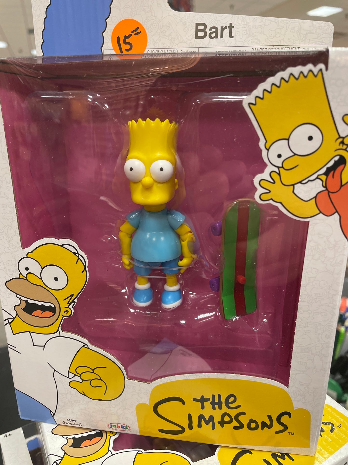 The Simpsons Action Figure Series 3 4 5 by Jakks Pacific (Cartoon)