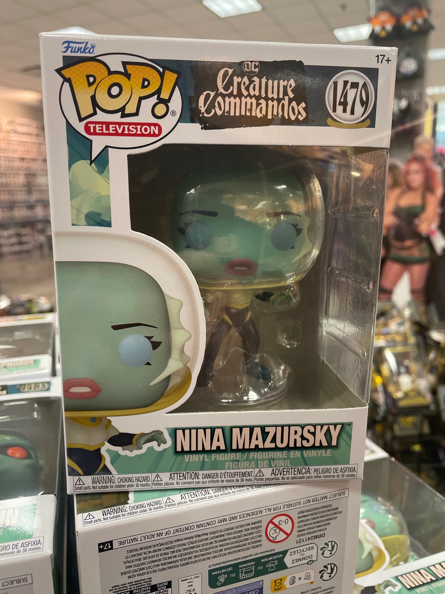 DC Creature Commandos Funko Pop Vinyl Figure cartoon