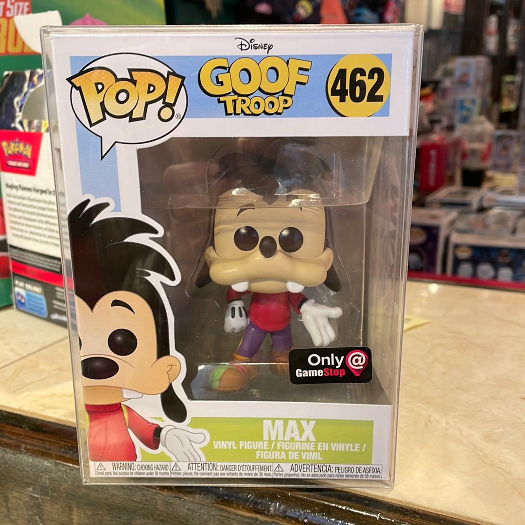Funko Pop! Disney Goof Troop Max #462 GameStop Exclusive Figure