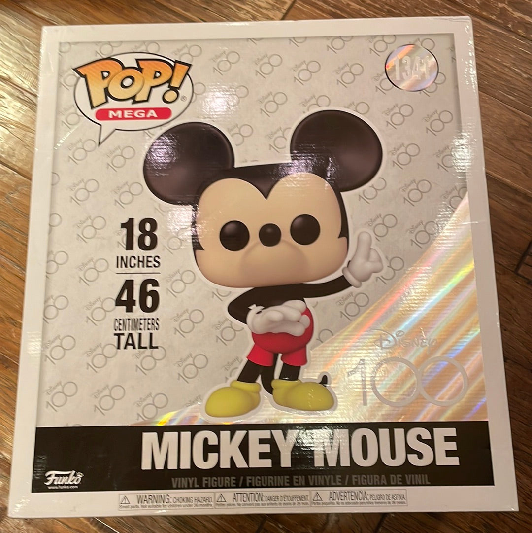 Disney 100 mickey mouse MEGA 18-inch Funko Pop! Vinyl Figure