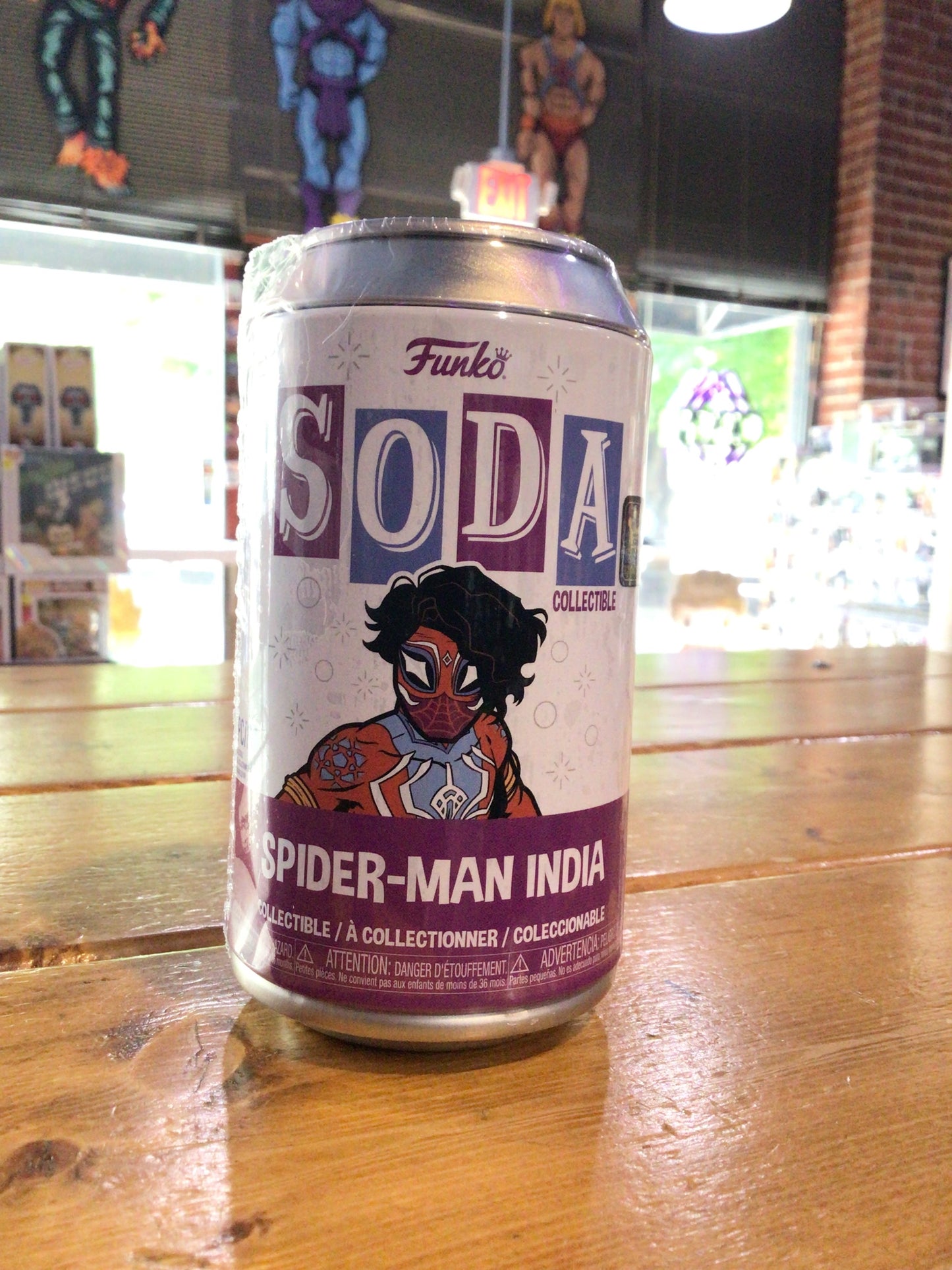 Marvel spiderverse Spider-Man India Vinyl Soda sealed Mystery Funko figure limit 6 (Copy)