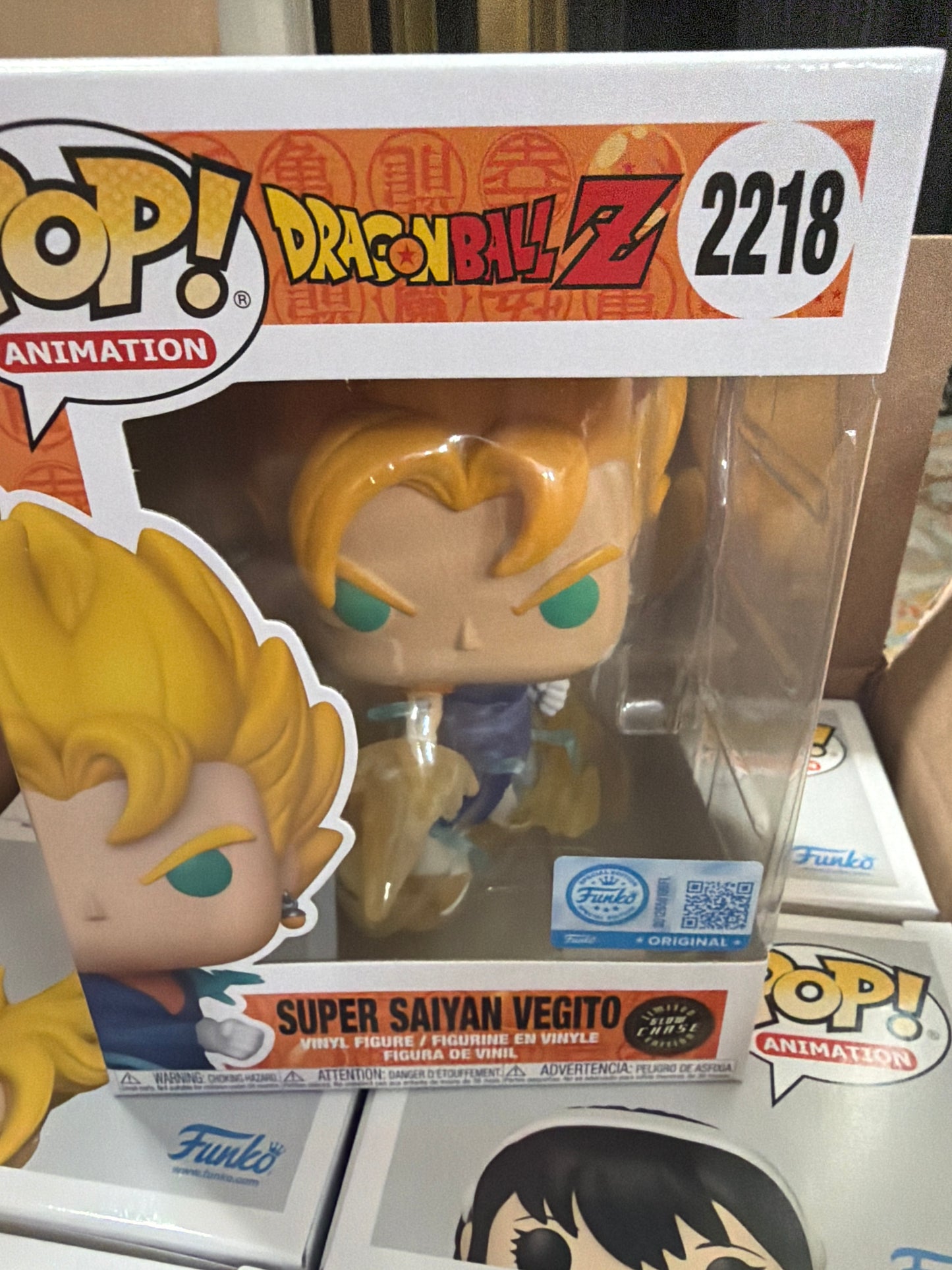 Dragon ball Z Super Saiyan Vegito 2218 Funko Pop! Vinyl Figure anime