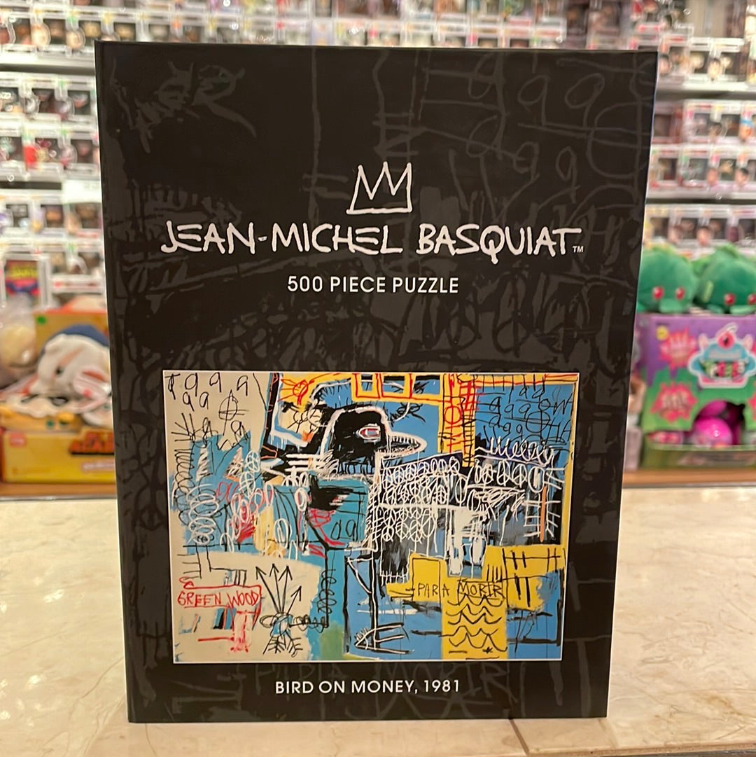 Jean-Michel Basquiat - 500 piece puzzle - Bird On Money, 1981