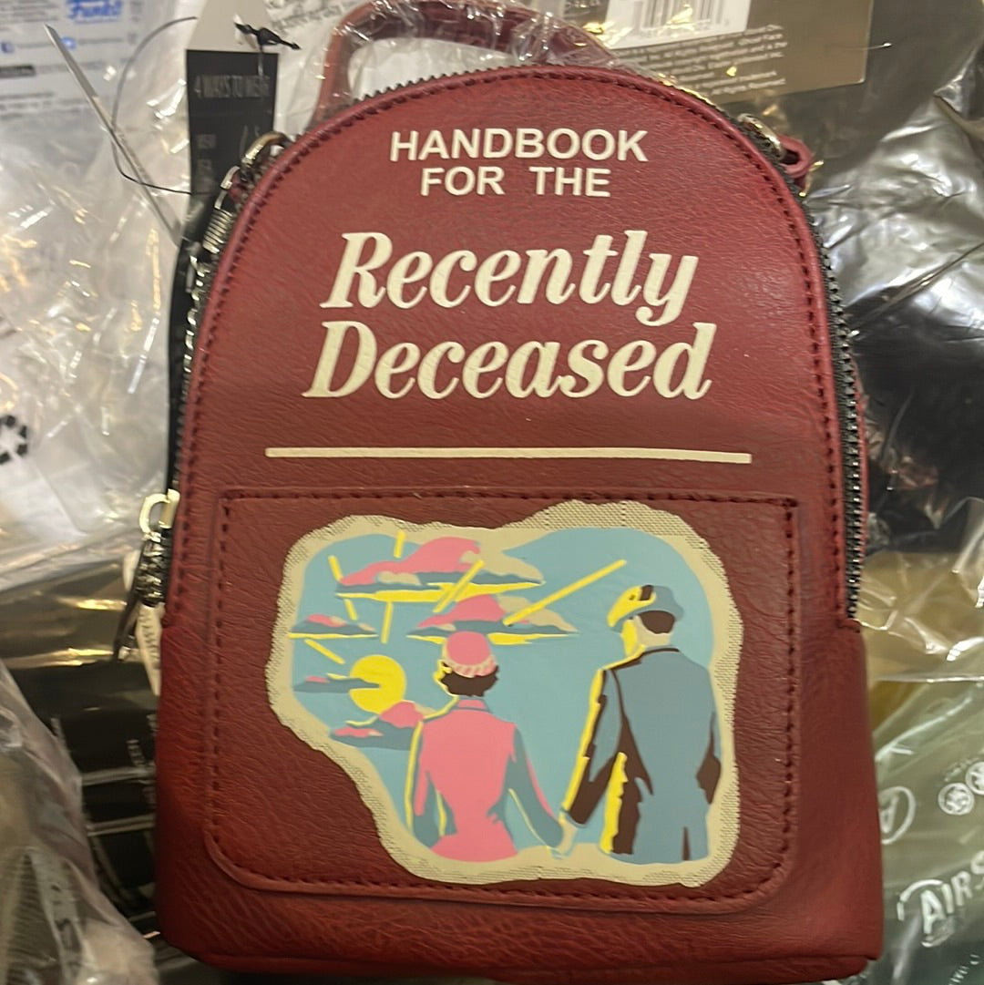 Bioworld Beetlejuice Recently Deceased Mini Wristlet Bag