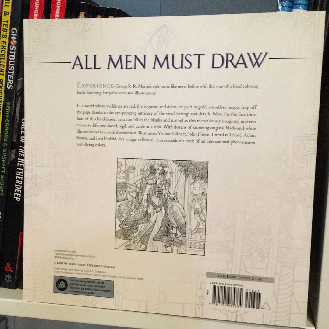 The Official Game of Thrones Coloring Book