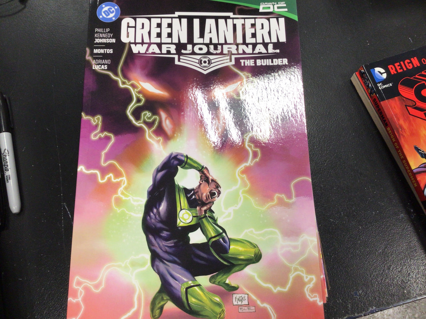 Green Lantern War Journal The Builder