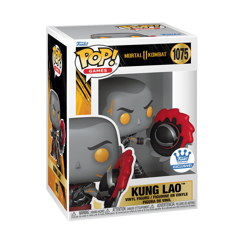 Mortal Kombat Kung Lao 1075 Funko Pop vinyl figure games