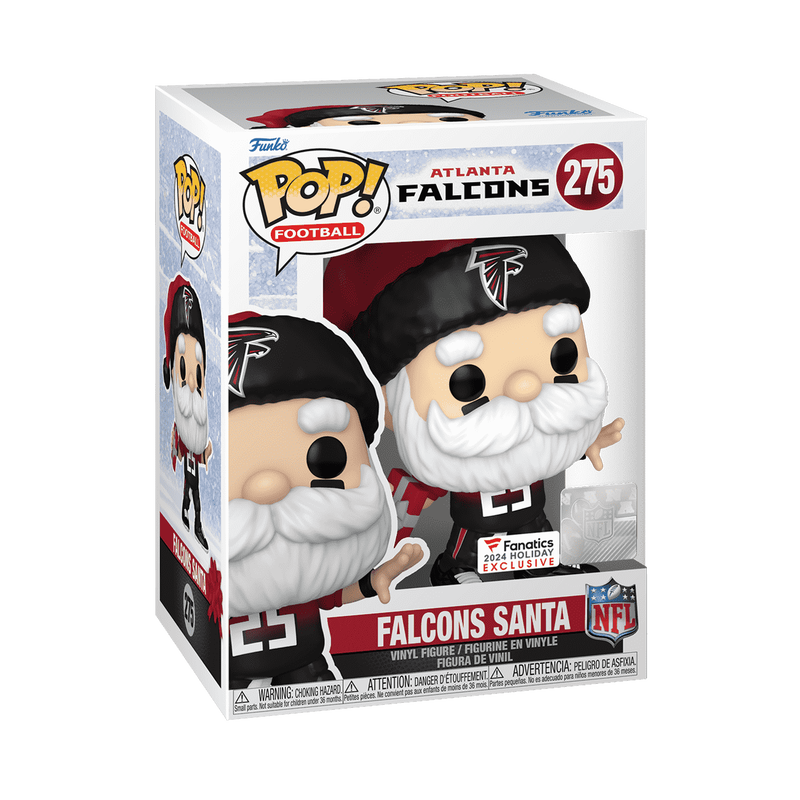 NFL Falcons Santa Funko Pop! Vinyl Figure sports